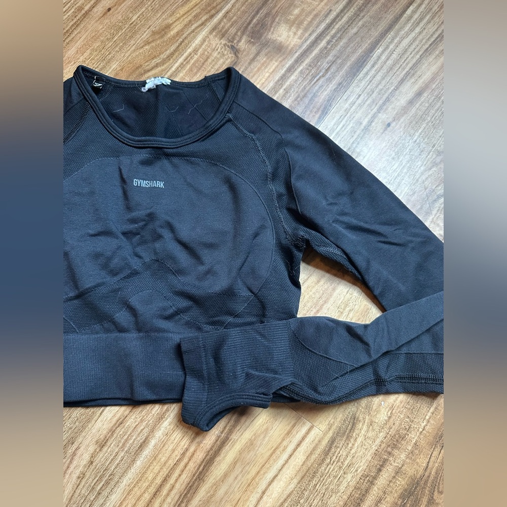 Gymshark Charcoal Long Sleeve Women's Tee